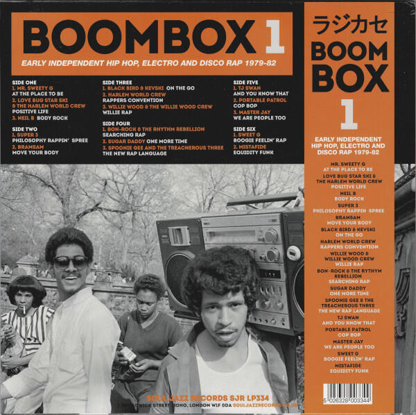 Various - Boombox 1 (Early Independent Hip Hop, Electro And Disco Rap 1979-82)