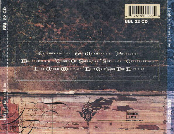 Fields Of The Nephilim - The Nephilim