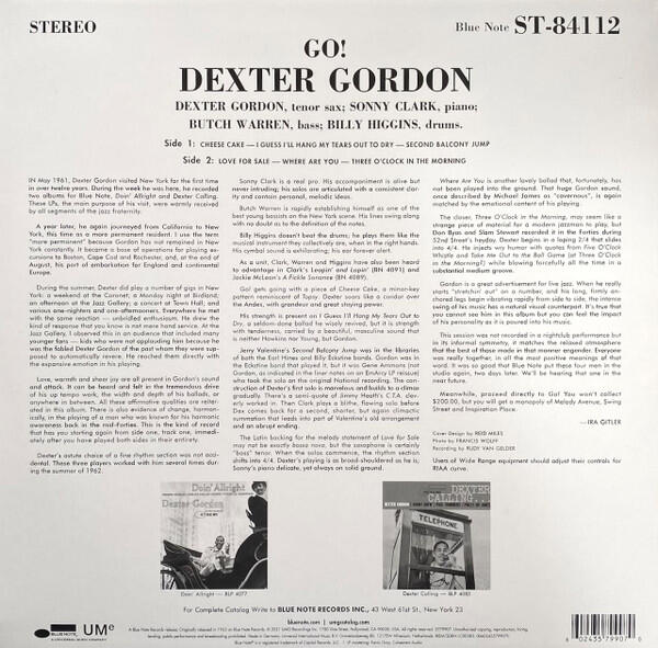 Dexter Gordon - Go!