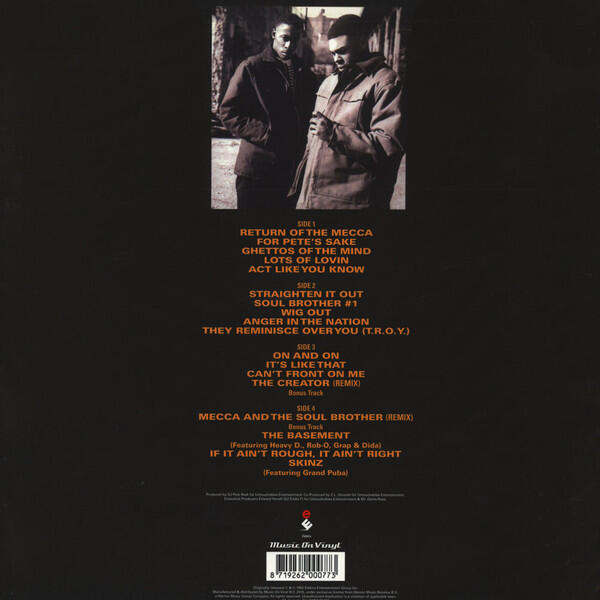 Pete Rock & C.L. Smooth - Mecca And The Soul Brother