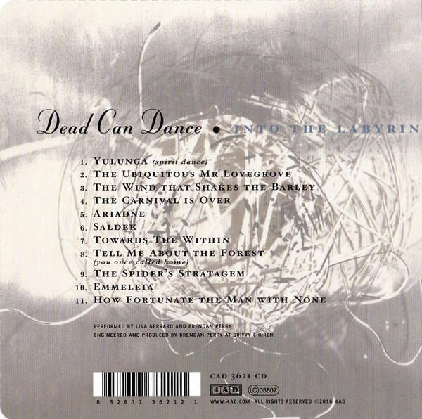 Dead Can Dance - Into The Labyrinth