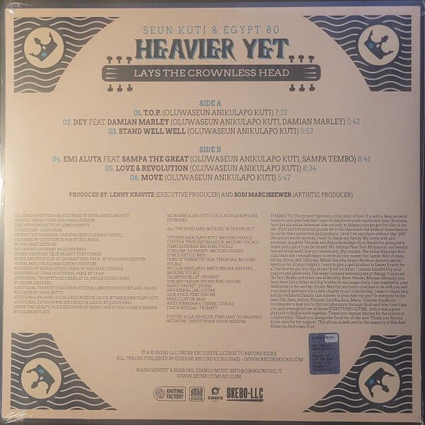 Seun Kuti + Egypt 80 - Heavier Yet (Lays The Crownless Head)