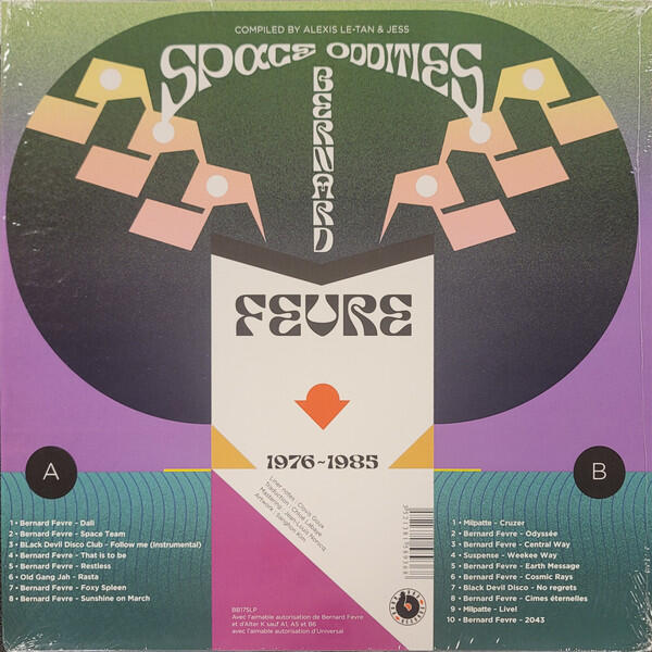 Bernard Fevre - Space Oddities 1976-1985