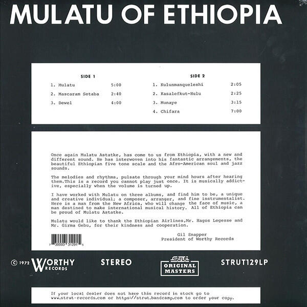 Mulatu Astatke – Mulatu Of Ethiopia