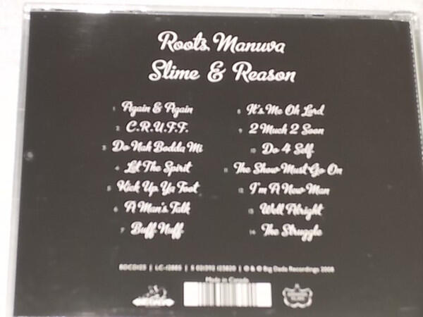Roots Manuva - Slime & Reason