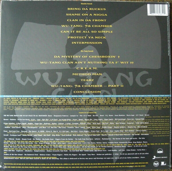 Wu-Tang Clan – Enter The Wu-Tang (36 Chambers)