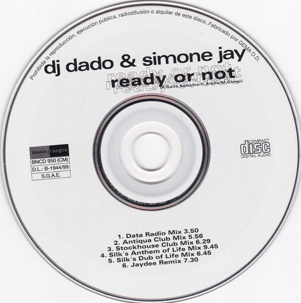 DJ Dado - Ready Or Not