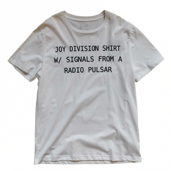 T-shirt Radio Pulsar / Branco