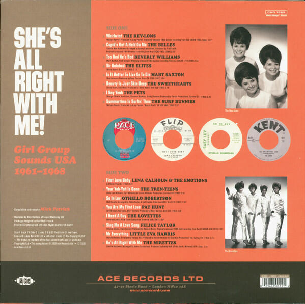 Various - She's All Right With Me! Girl Group Sounds USA 1961-1968