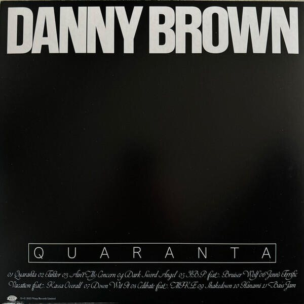 Danny Brown – Quaranta