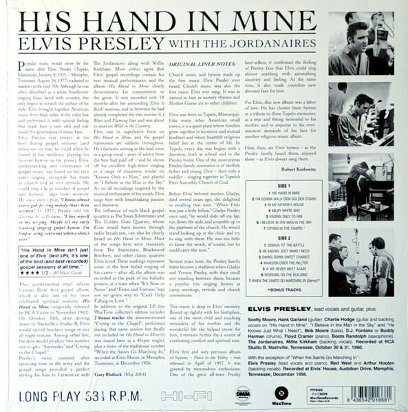 Elvis Presley - His Hand In Mine