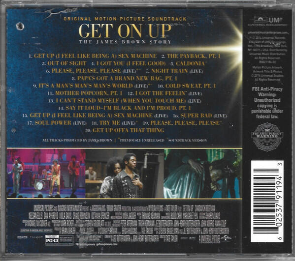 James Brown - Get On Up - The James Brown Story (Original Motion Picture Soundtrack)