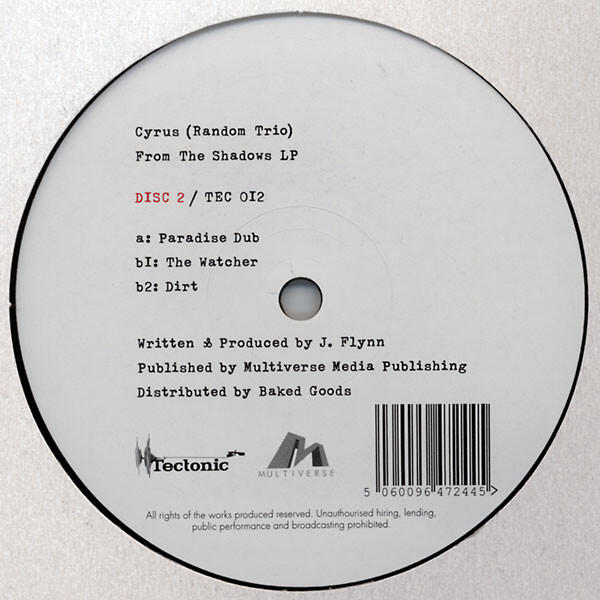 Cyrus (9) - From The Shadows LP - Disc 2
