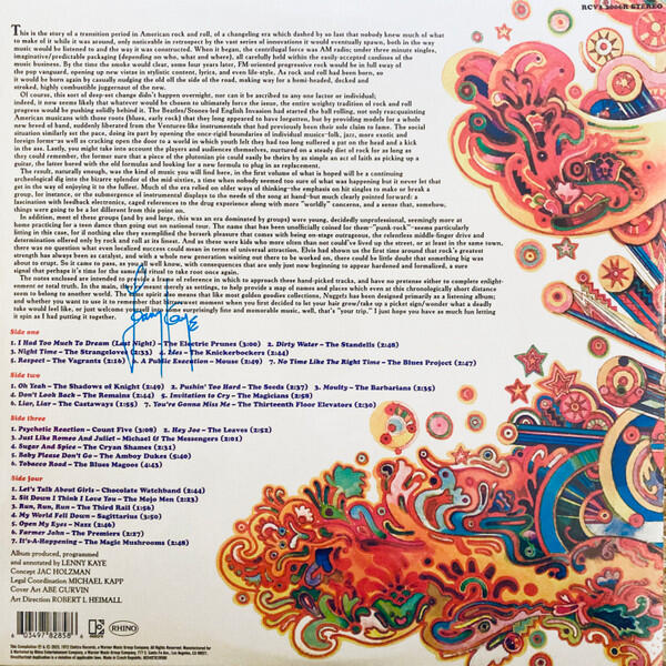 Various - Nuggets (Original Artyfacts From The First Psychedelic Era 1965-1968)