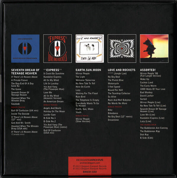 Love And Rockets! (5 Albums Box Set)