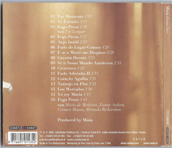 Mísia – Drama Box