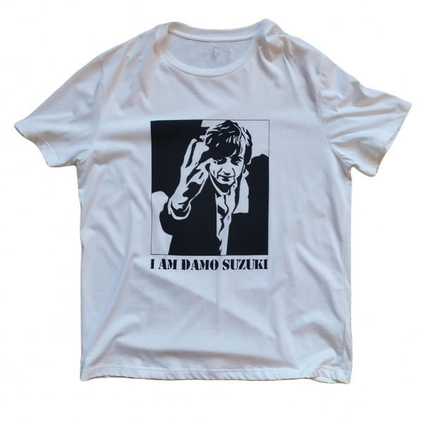 T-shirt Damo Suzuki / Branco