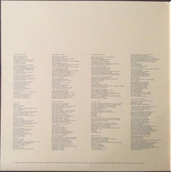 Joni Mitchell - Court and Spark