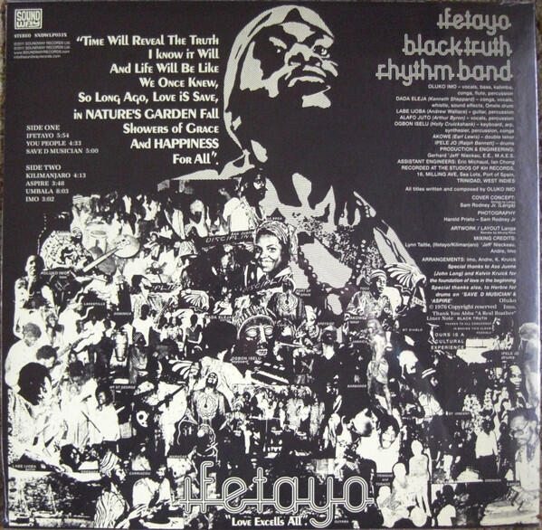 Black Truth Rhythm Band – Ifetayo Love Excells All