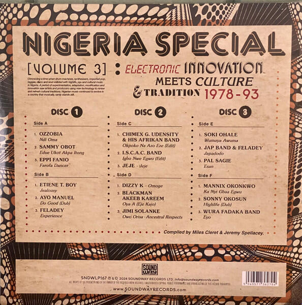 Various - Nigeria Special Volume 3: Electronic Innovation Meets Culture And Tradition 1978​-​93 